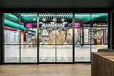 Раздвижные перегородки из стекла — пример раздвижных створок