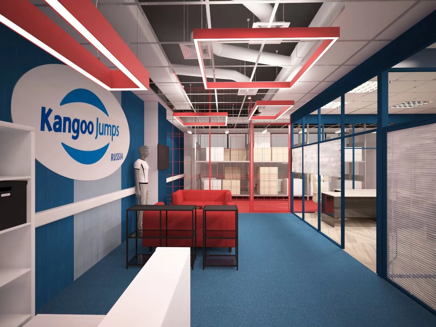 Фото проекта - Один в один или новый офис для компании Kangoo Jumps Russia